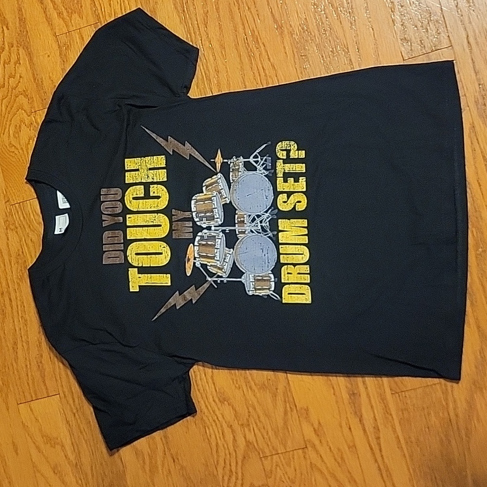 Stepbrothers Tshirt NWOT Did You Touch My Drum Set? Mens Medium
